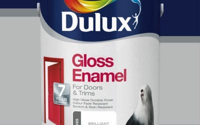 Dulux High Gloss Enamel – (blue colour swatch variations)
